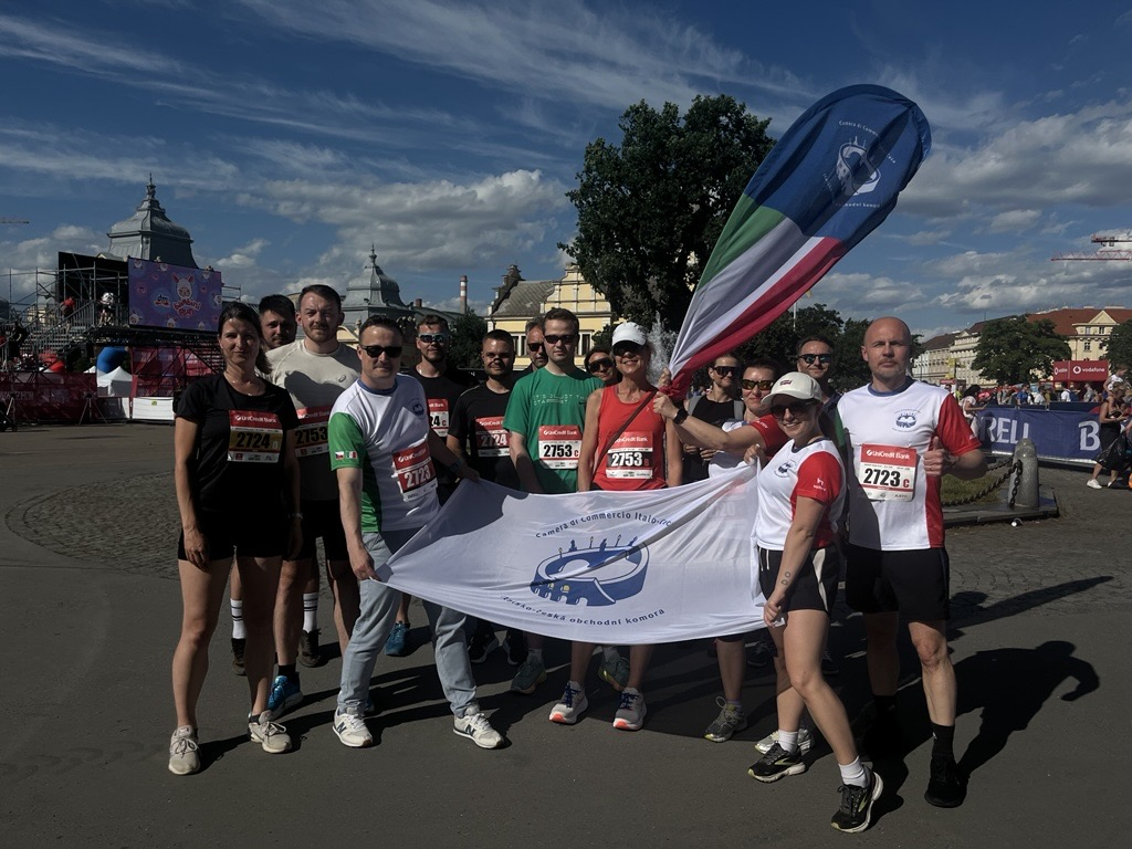 Participation in the relay of the Czech- Italian Business and Industral Chamber UniCredit Prague Relay (June 2025)